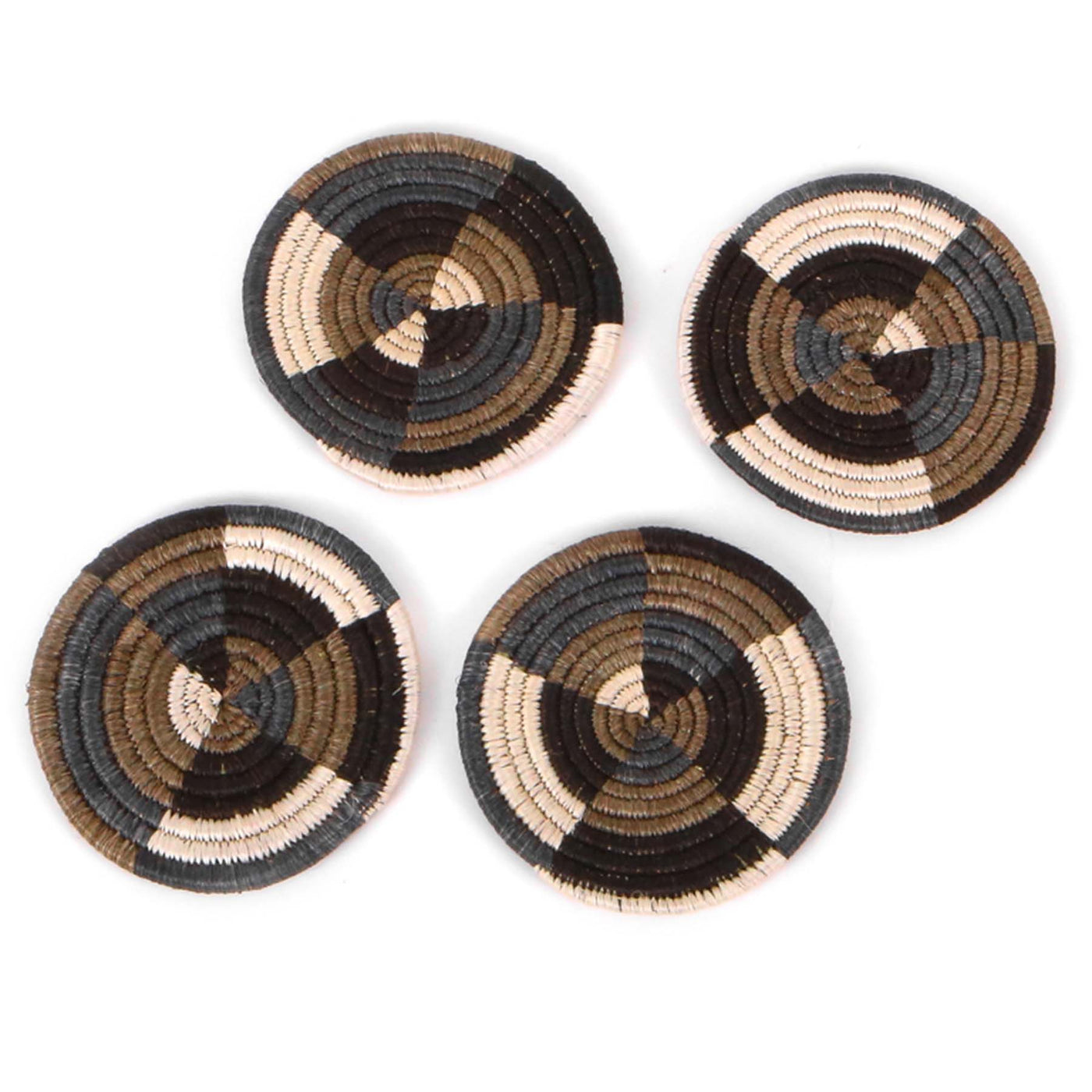 Light Taupe Jua Coasters, Set of 4