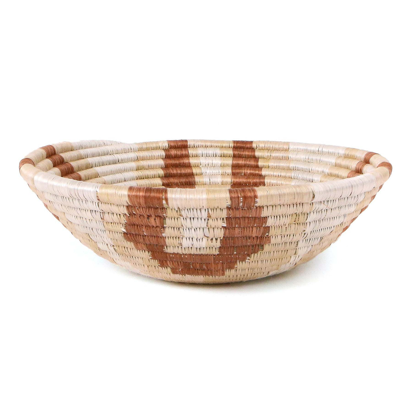 Medium Shades of Sand Round Basket