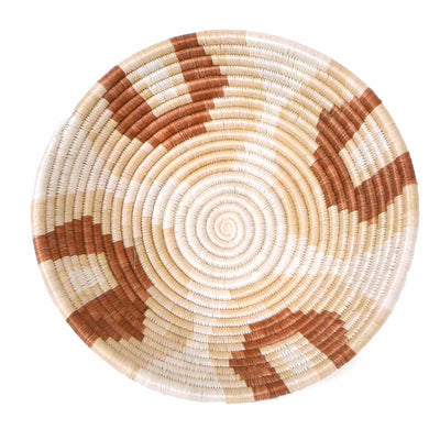 Medium Shades of Sand Round Basket