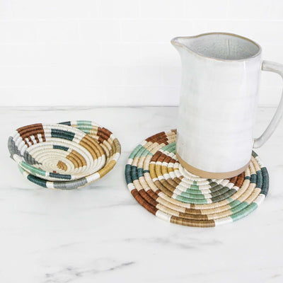 Small Soothing Sands Nyota Round Basket