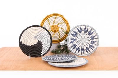 10" Zahabu Metallic Gold Hot Pad - KAZI