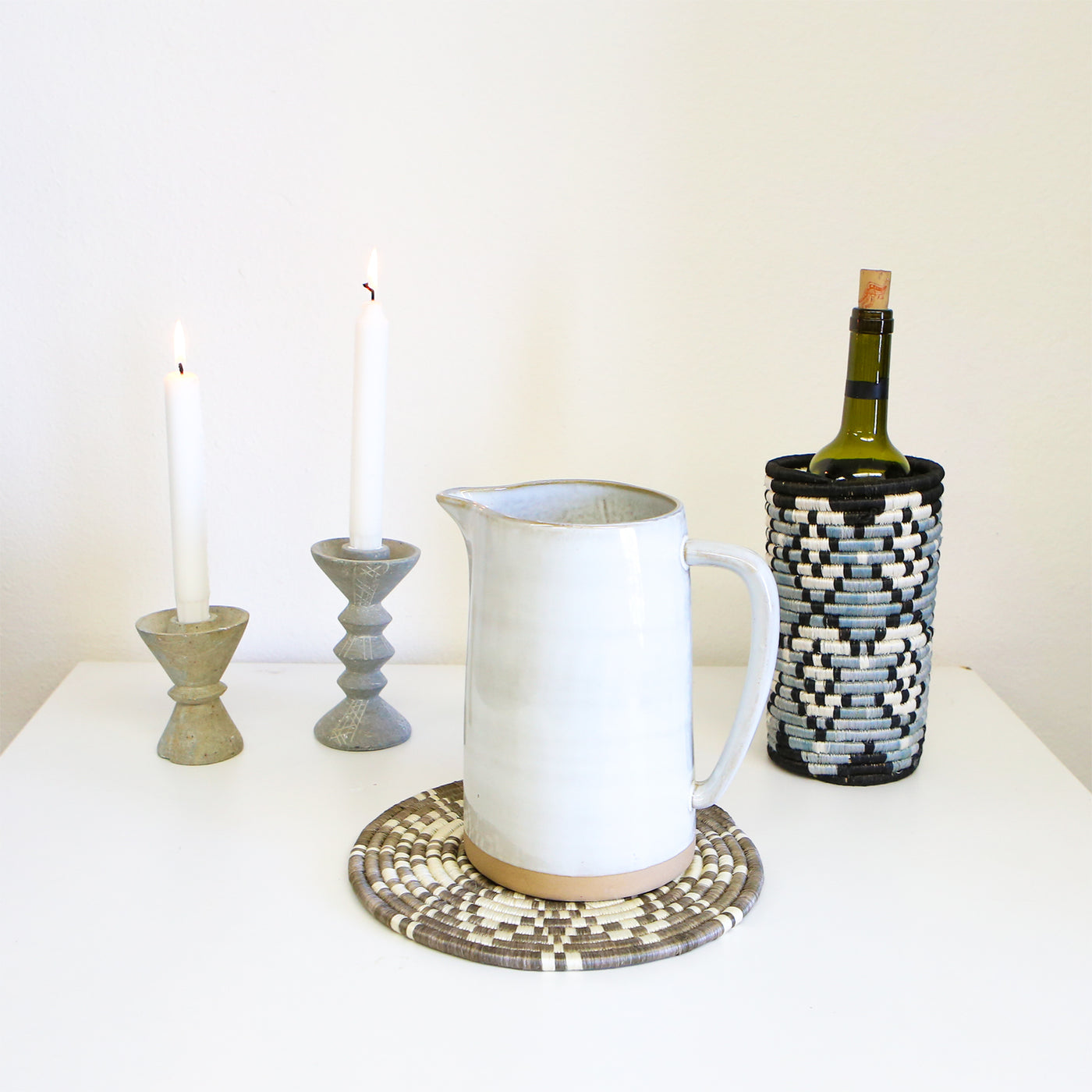 10" Light Taupe Ikaze Trivet