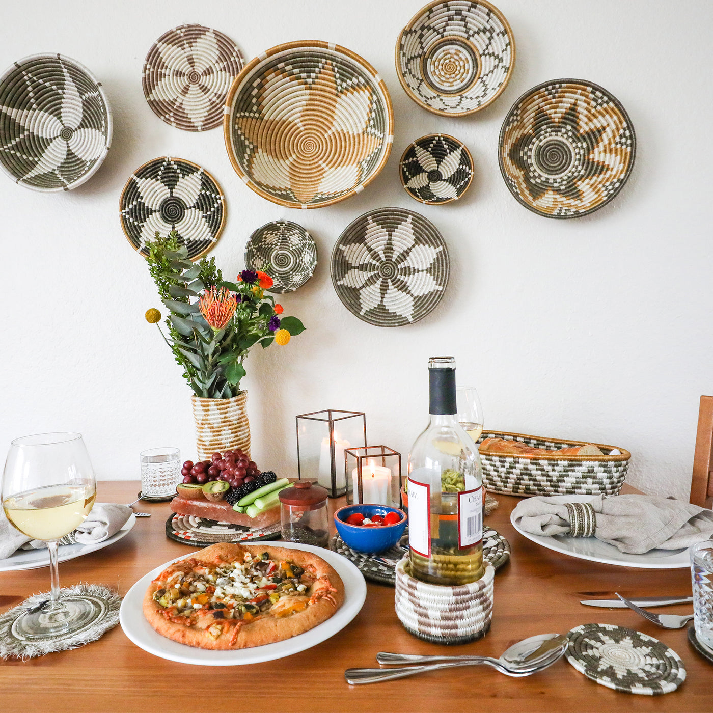 10" Light Taupe Ikaze Trivet