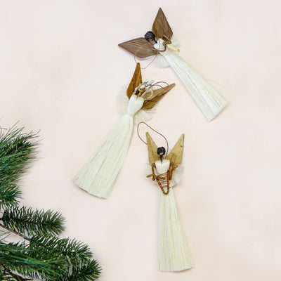 Set of 3 Angel Ornaments