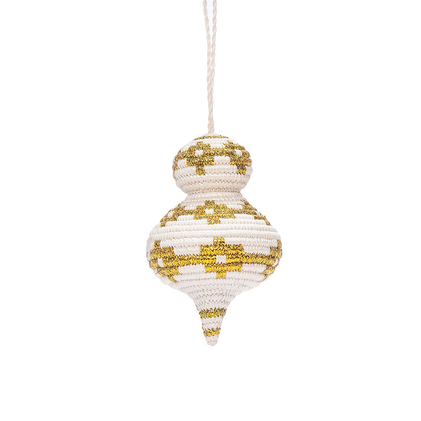 Gold Rounded Ornament