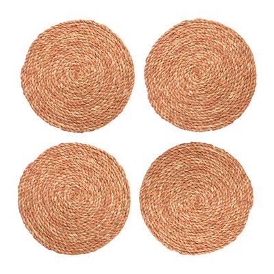 Pastel Placemats - Heathered Peach, Set of 4