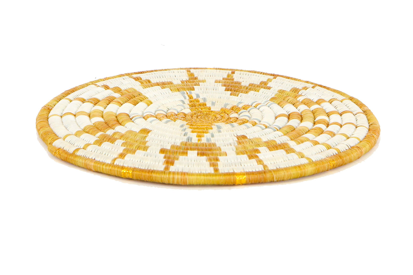 10" Zahabu Metallic Gold Hot Pad - KAZI