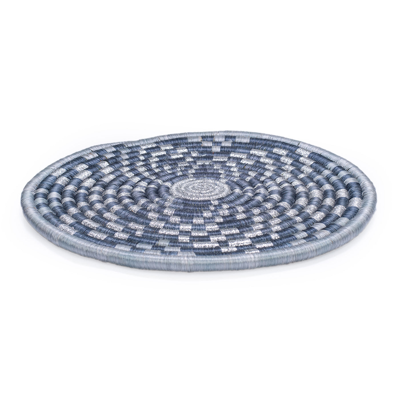 10" Hope Metallic Silver Hot Pad