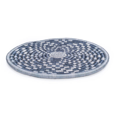 10" Hope Metallic Silver Hot Pad