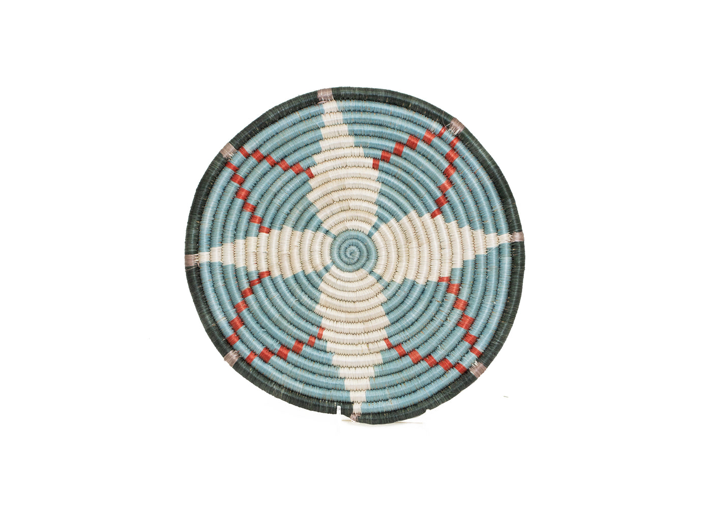 10" Silver Blue + Ginger Trivet - KAZI
