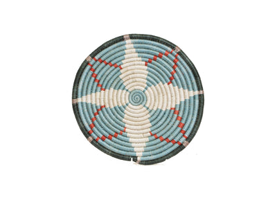 10" Silver Blue + Ginger Trivet - KAZI