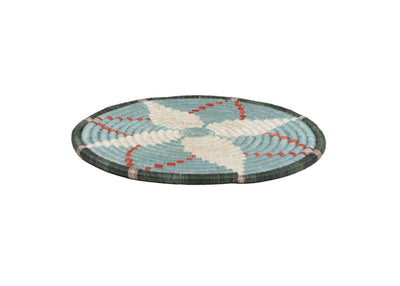 10" Silver Blue + Ginger Trivet - KAZI