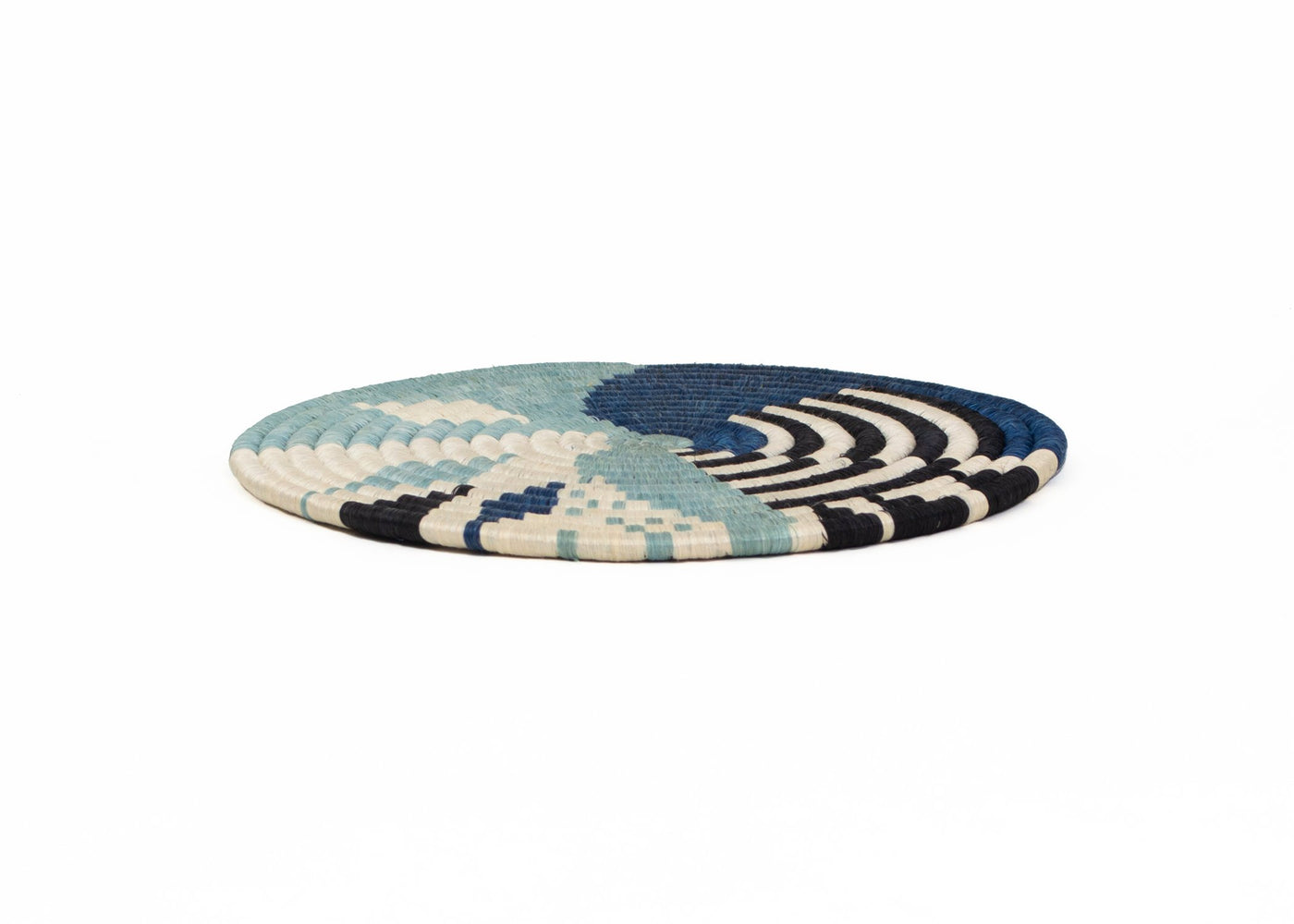 10" Silver Blue Biko Trivet - KAZI