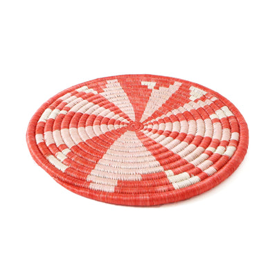 10" Coral Virunga Trivet