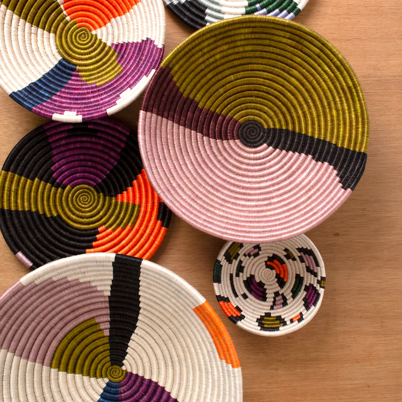 10" Multicolor Fleur Hot Pad