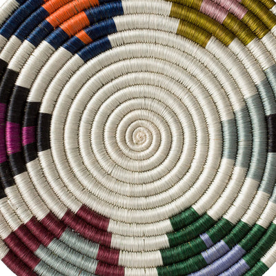 10" Multicolor Fleur Hot Pad