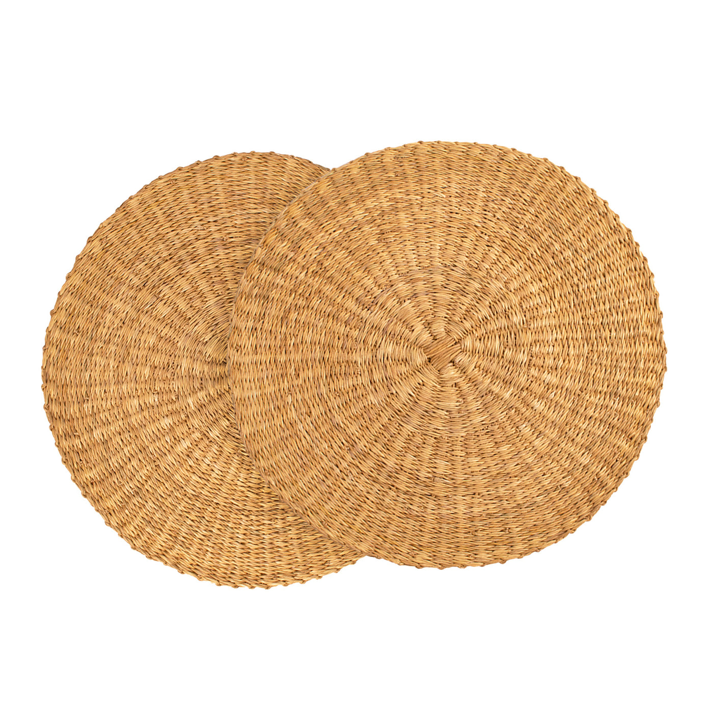 Earthen Craft Placemats - 15" Natural Rounds, Set of 2
