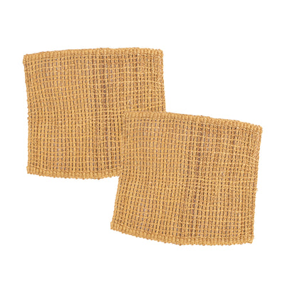 Neutral Placemats - 15" Grid, Set of 2