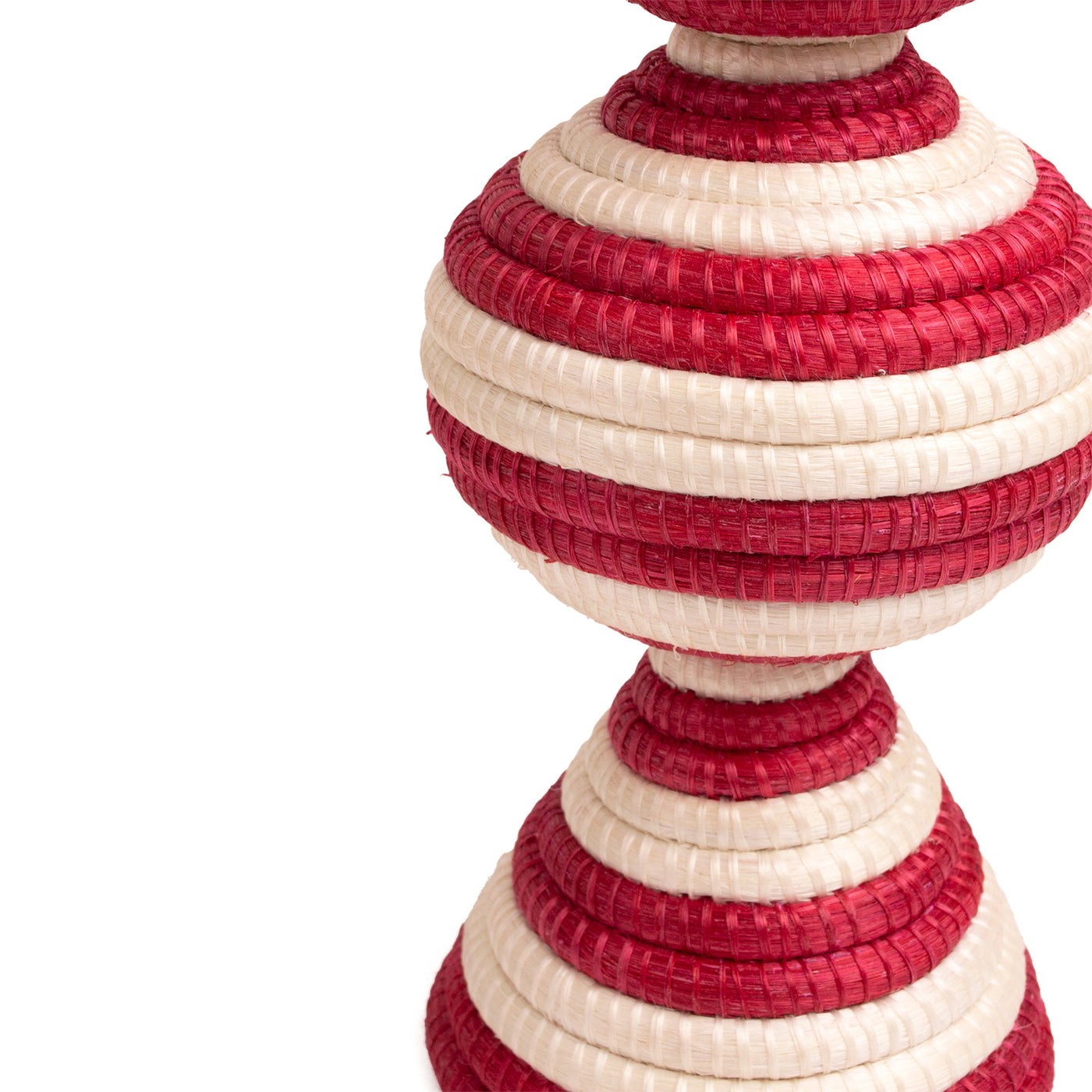 Holiday Tree Topper - 12" Peppermint