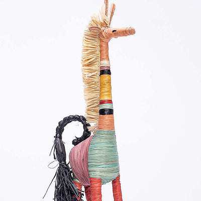Seratonia Figurine - 16" Colorful Giraffe