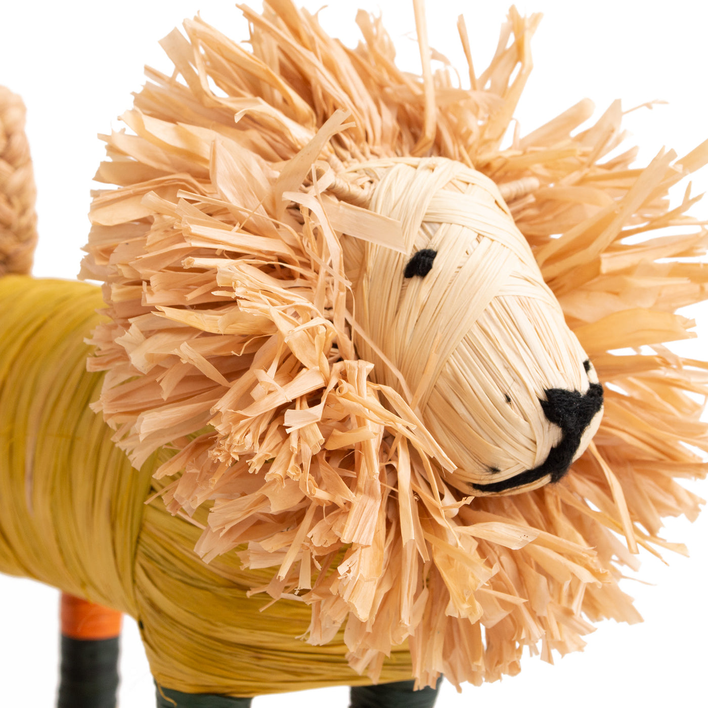 Vibrant Figurine - 8" Citrus Lion