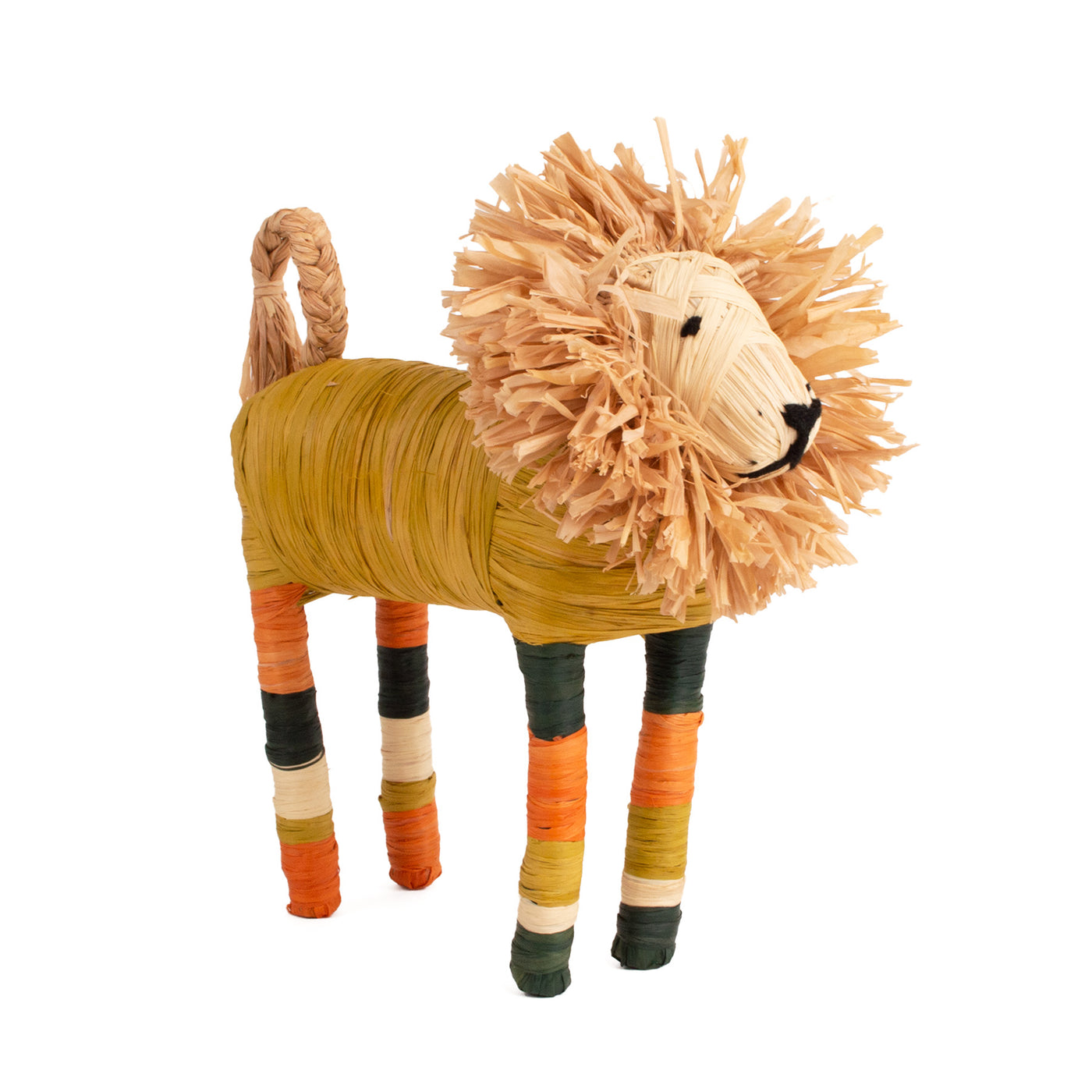 Vibrant Figurine - 8" Citrus Lion