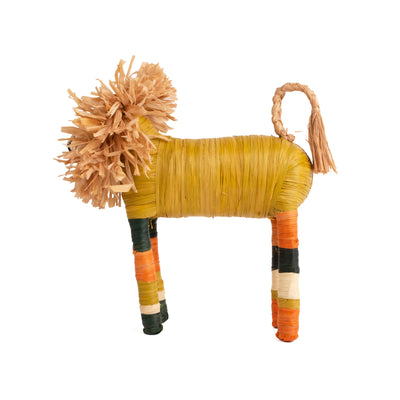 Vibrant Figurine - 8" Citrus Lion