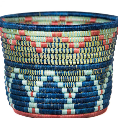 7" Blue Night Inzozi Tapered Planter