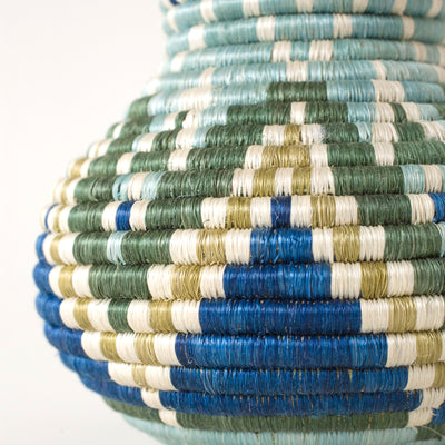 Blue Rangi Vase