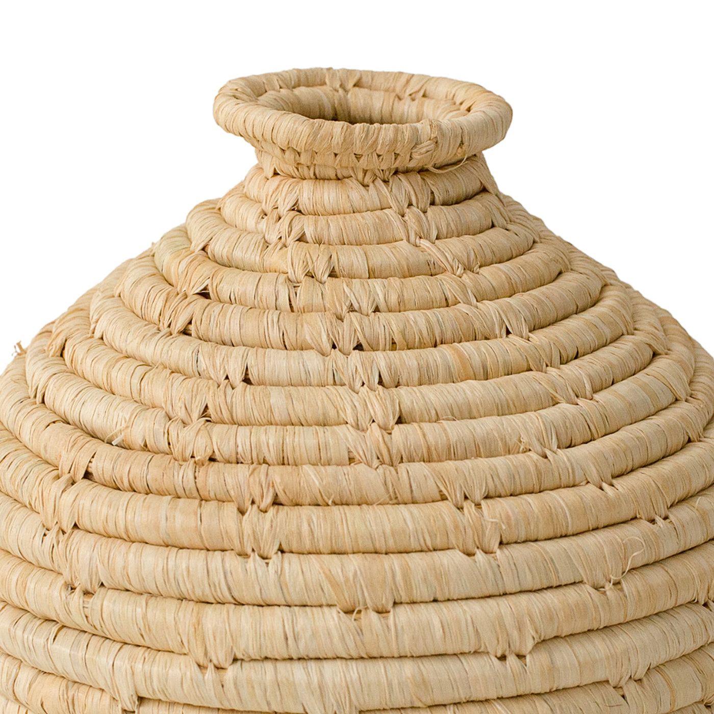 Tiny All Natural Raffia Vase